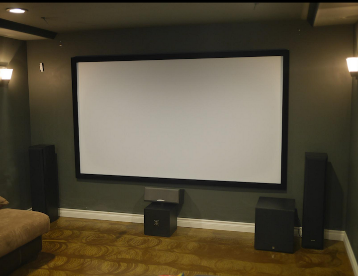 110" Projector Screen